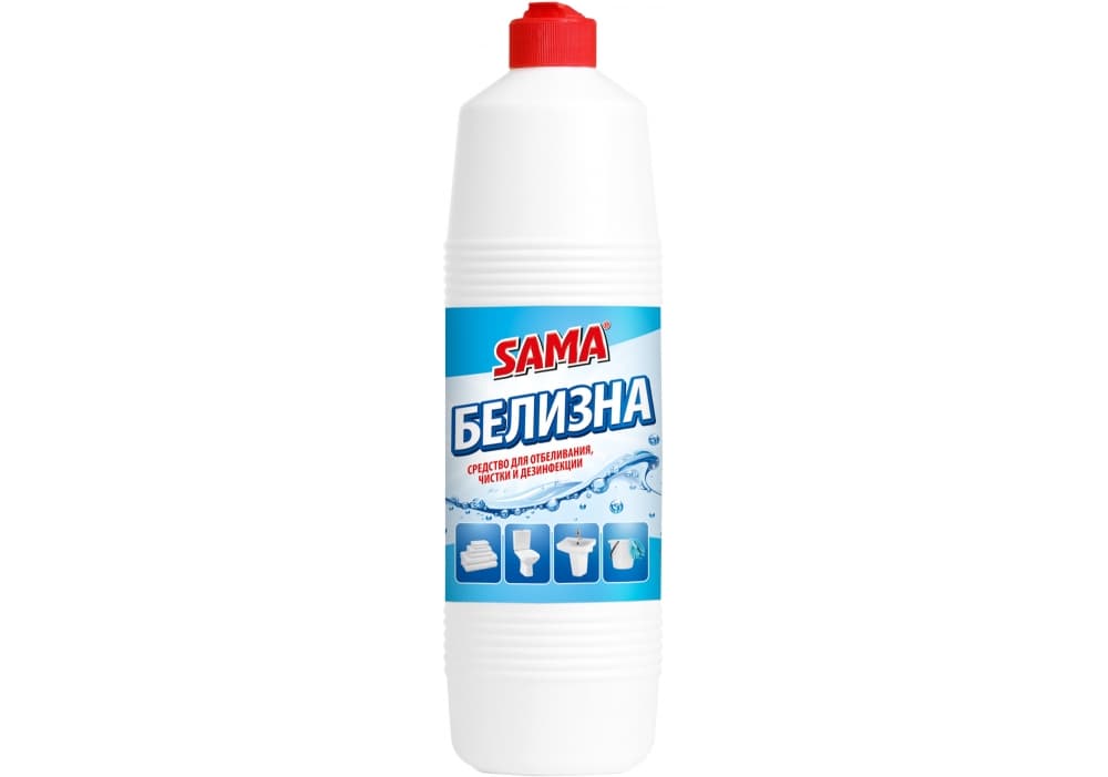 Отбеливатель Сама 1 л белизна (12)