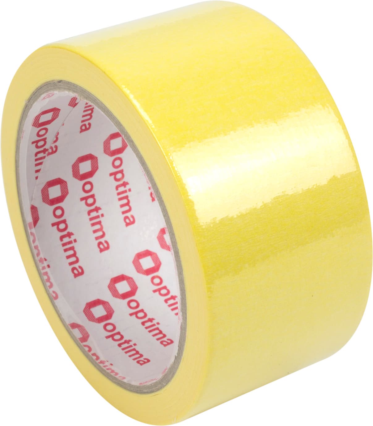 Стрічка клейка малярна Optima 48 ммх27 м жовта (1) O45342