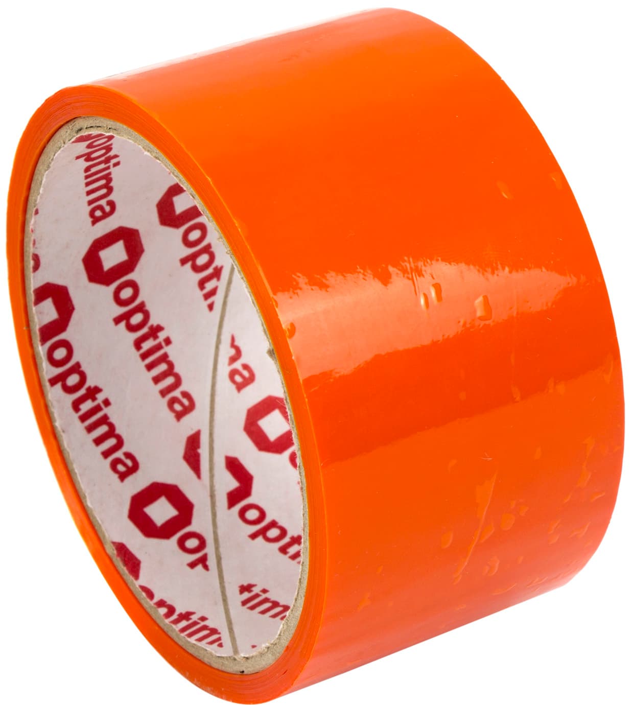 Стрічка клейка канцелярська Optima 48 ммх30 м помаранчева (6) (72) O45304-06