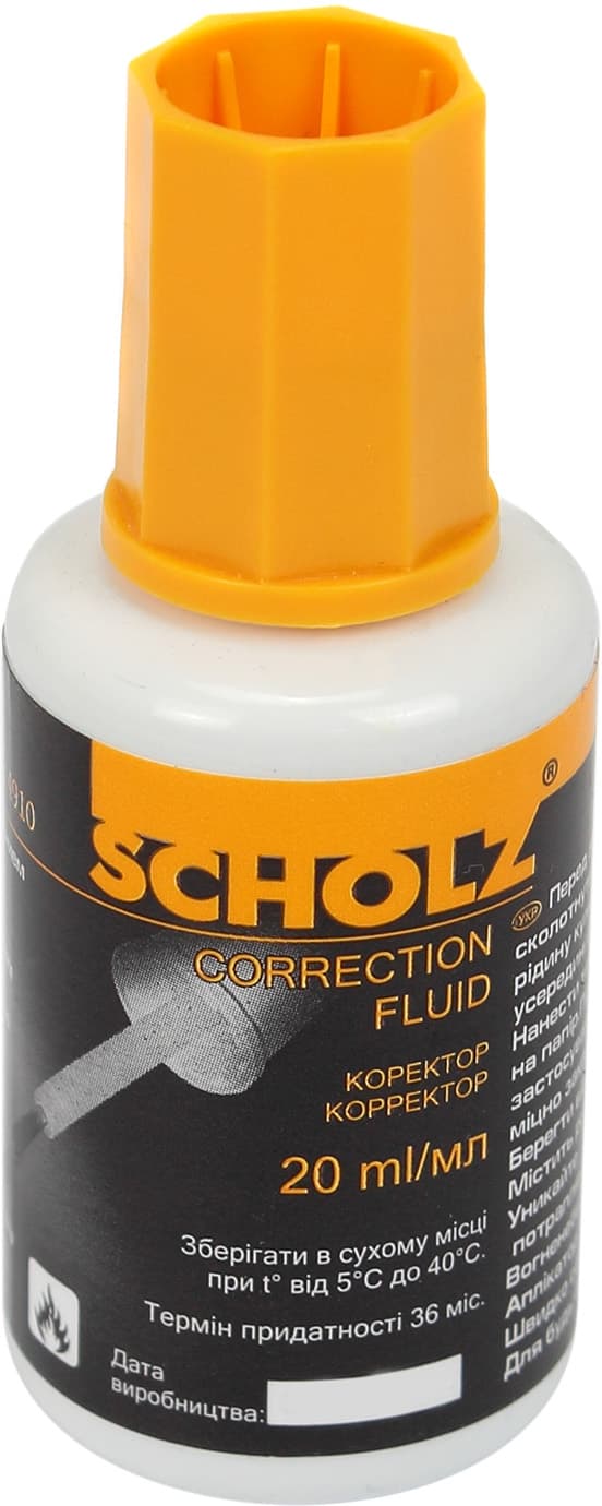 Коректор з пензлик Schols 20 мл Fluid (12)  4910/04130020
