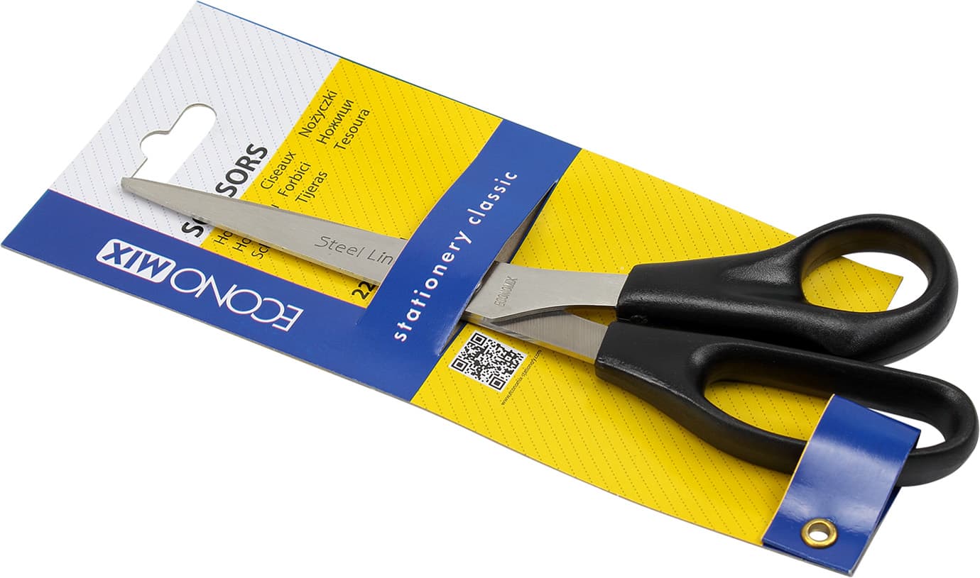 Ножиці офісні Economix 22см (12) E40414