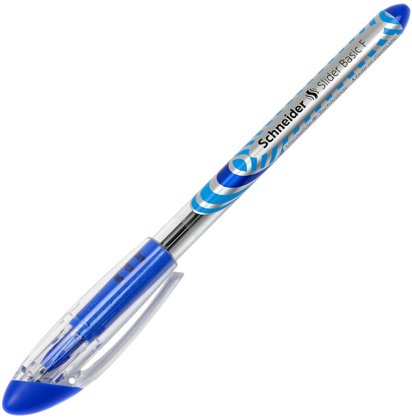 Ручка кулькова Schneider Slider F Blue синя (10) S151003