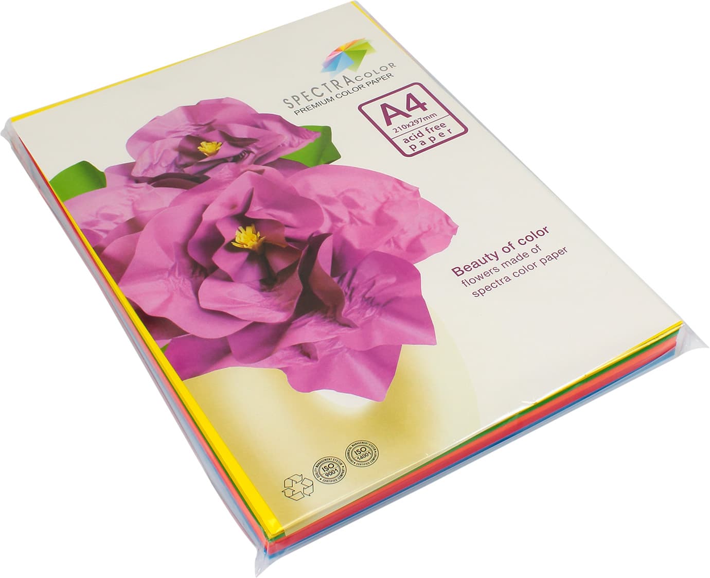 Папір кольоровий А4 160г/м2 інтенсив 5х20 Spectra Color-Rainbow Pack Deep IT 82 A 100 шт.