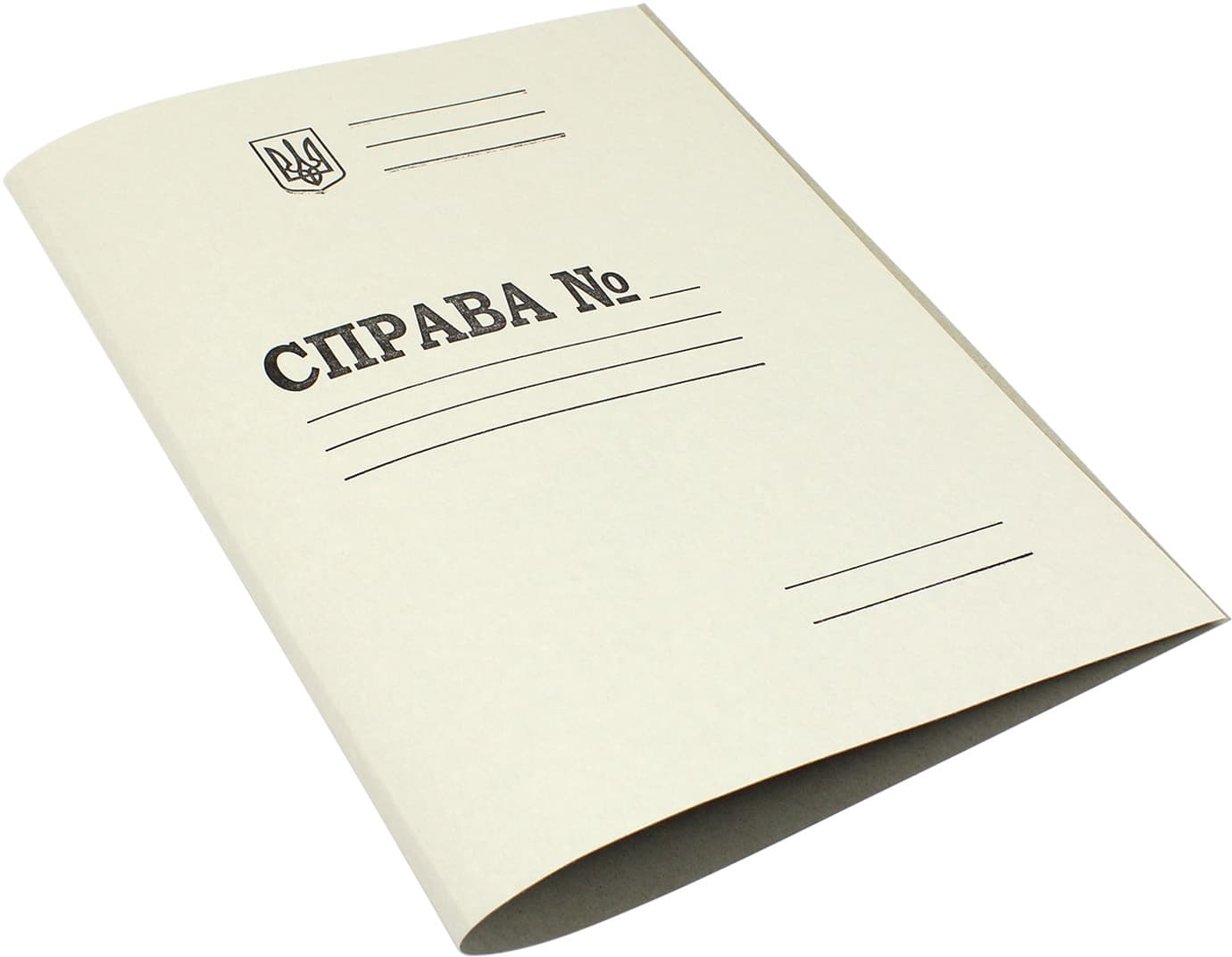 Папка Дело Трезубец А4 картонная (200) DK001
