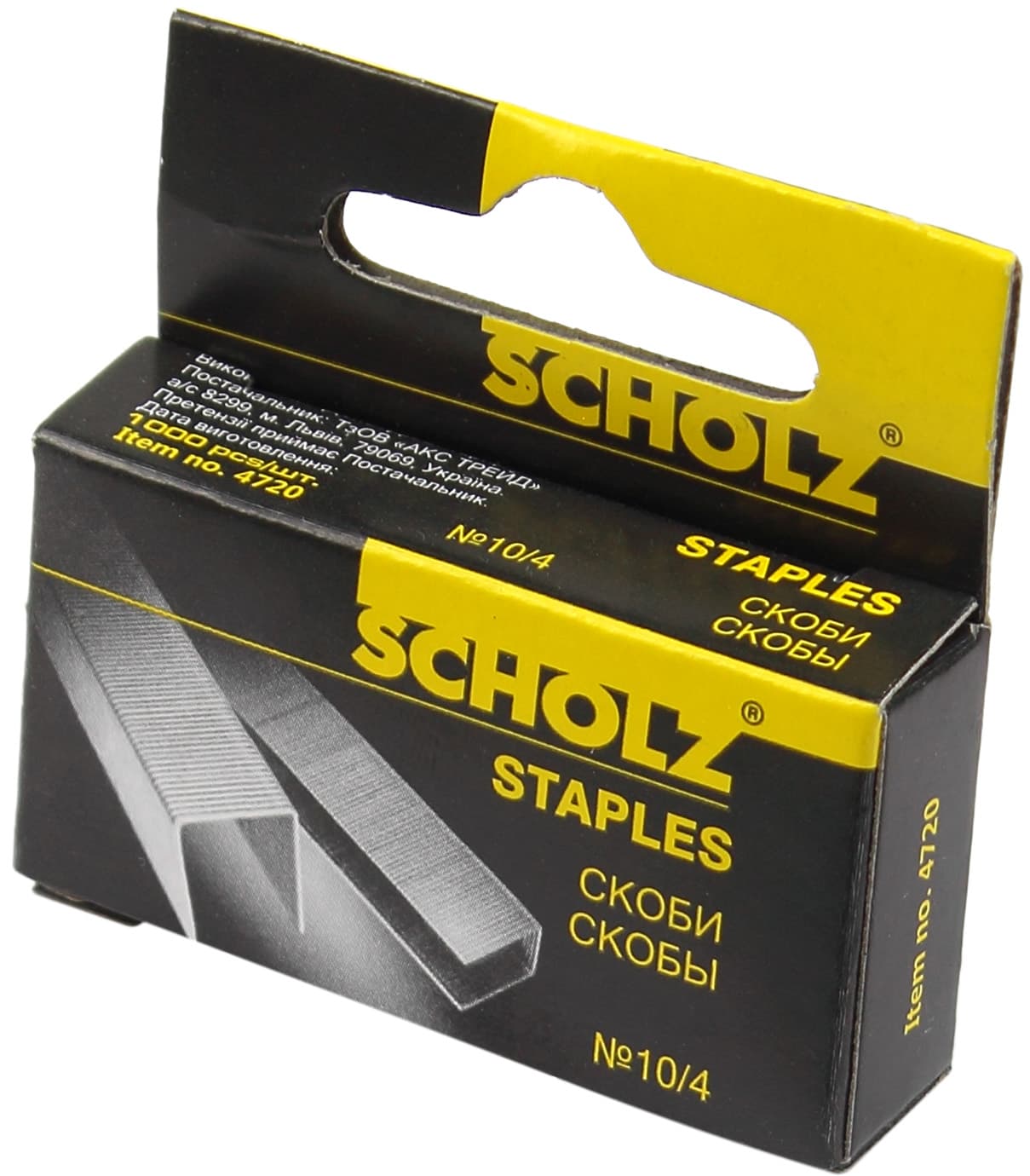 Скобы для степлера Scholz 10 1000 шт. 4720/04030100