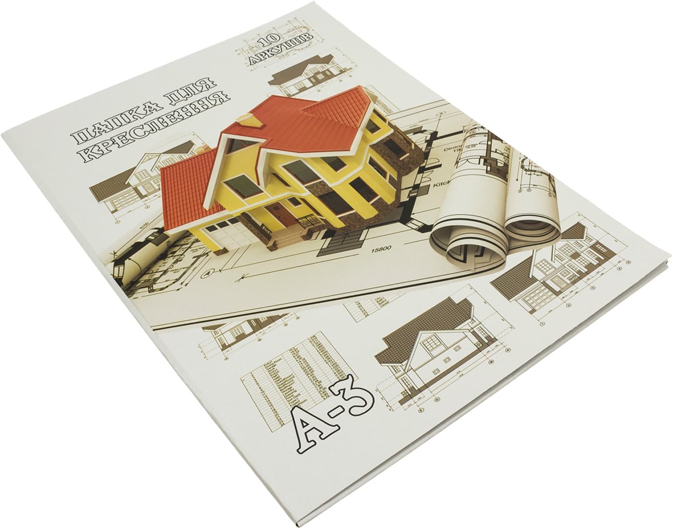 Папка для креслення А3 10 аркушів/170 Фолдер (20) №283