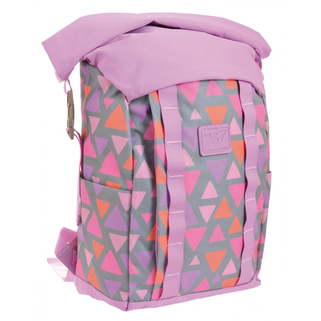 Рюкзак Yes Roll-top Colorful geometry 1 відділення, 3 кишені Т-61/557309