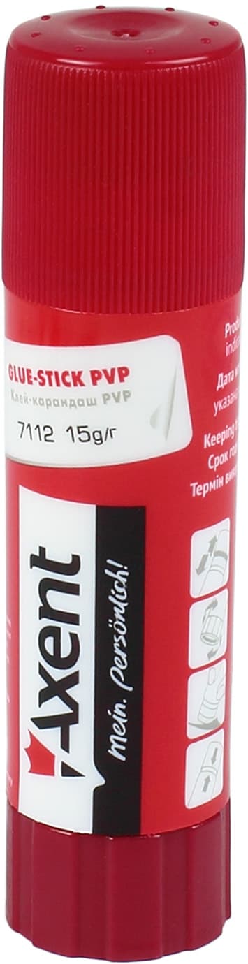 Клей-карандаш Axent 8гр PVA (30) (600) 7101