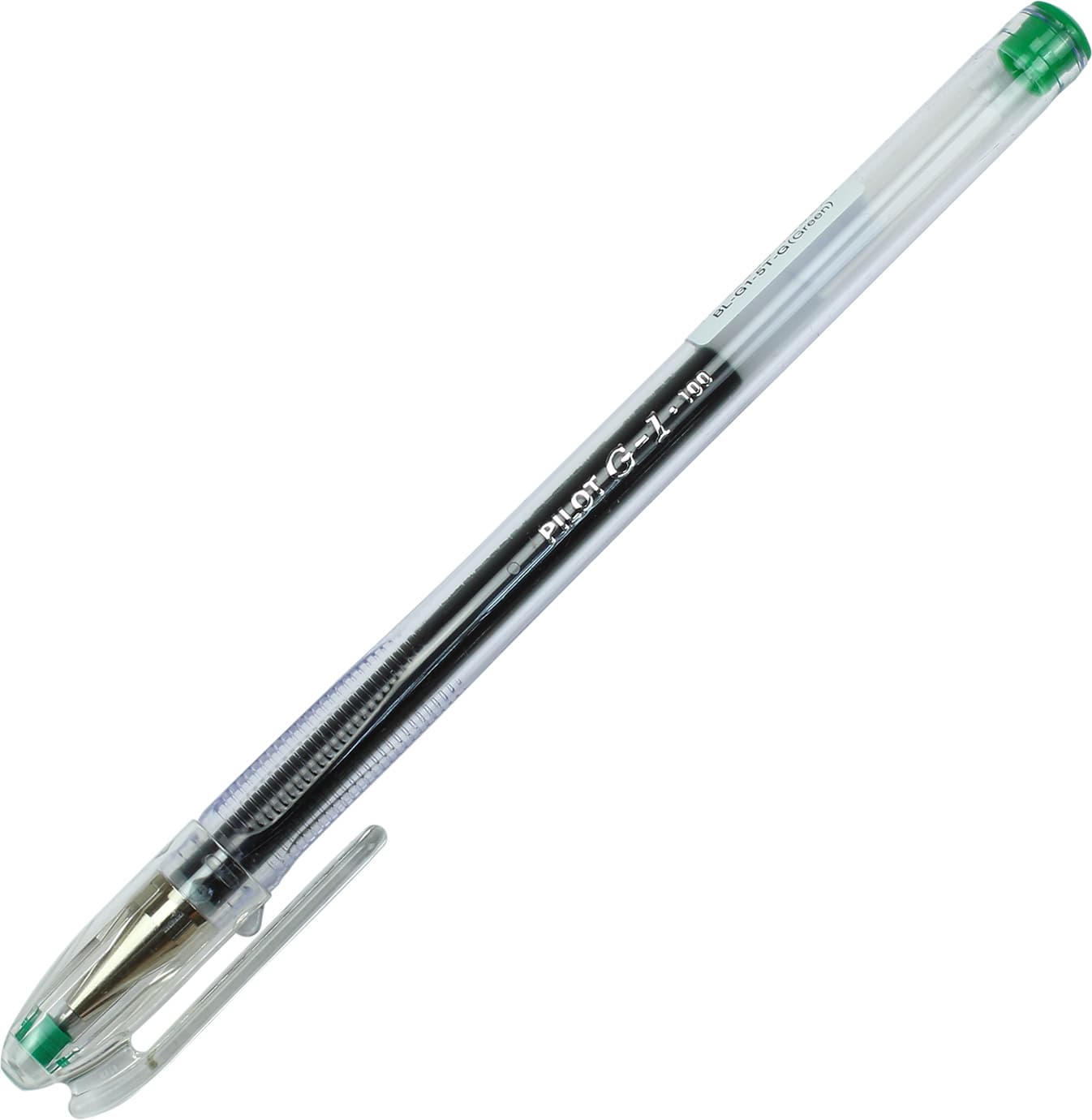 Ручка гелева Pilot 0,5мм зелена BL-G1-5T-G G-1
