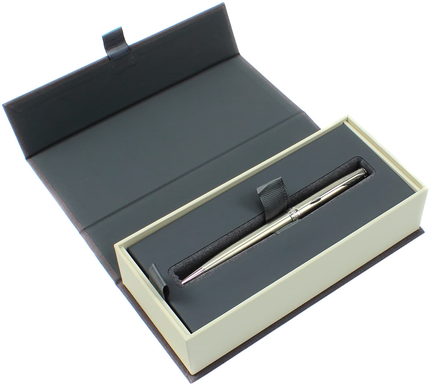 Ручка кулькова Parker Sonnet 17 Stainless Steel хром 84232