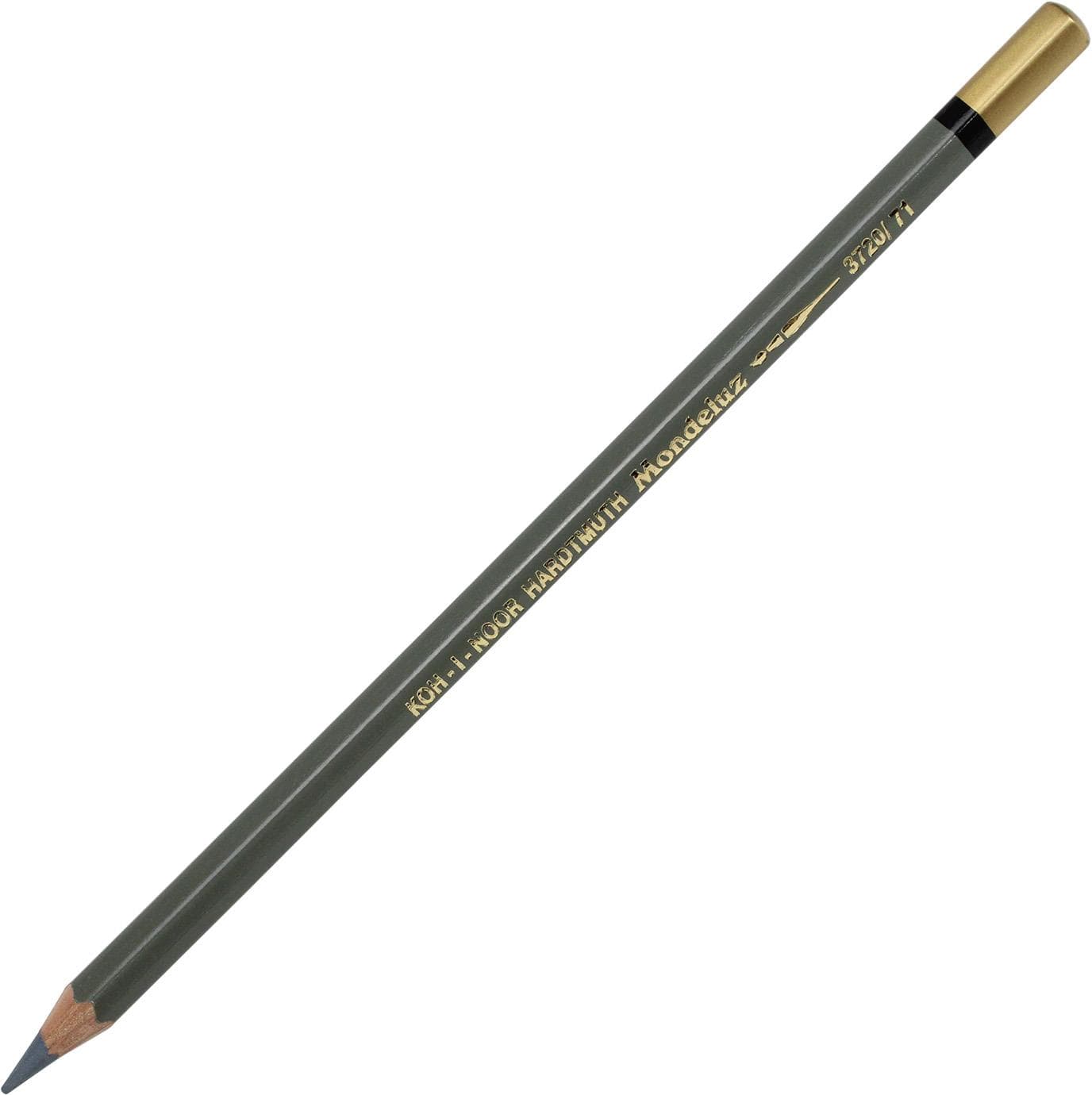 Олівець кольоровий акварельний Koh-i-noor Mondeluz meadow grey/середній сірий 3720/71