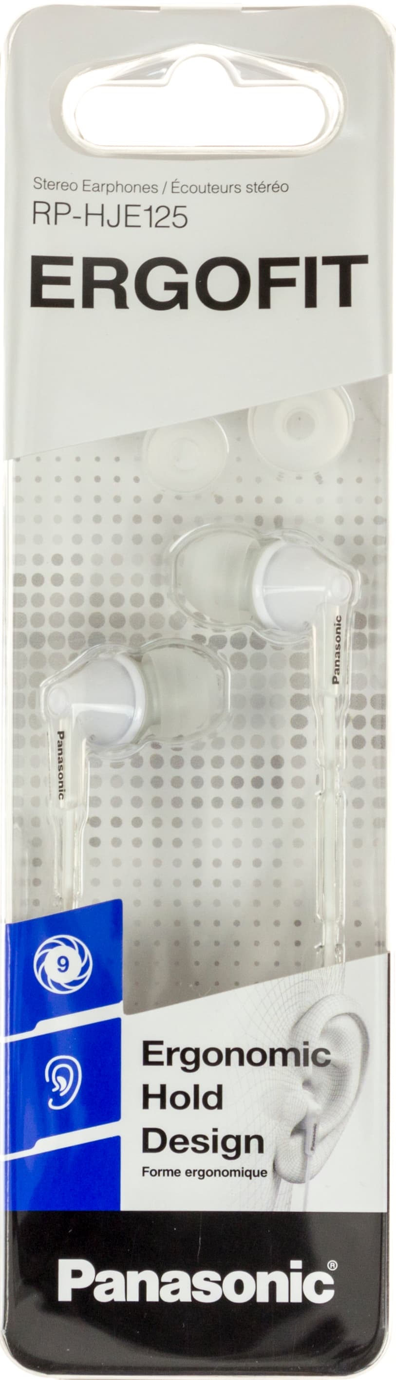 Наушники вакуумные Panasonic RP-HJE125E-W white(10)