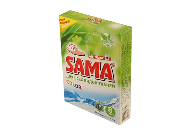 Стиральный порошок 400 г автомат Sama Горная свежесть (20)