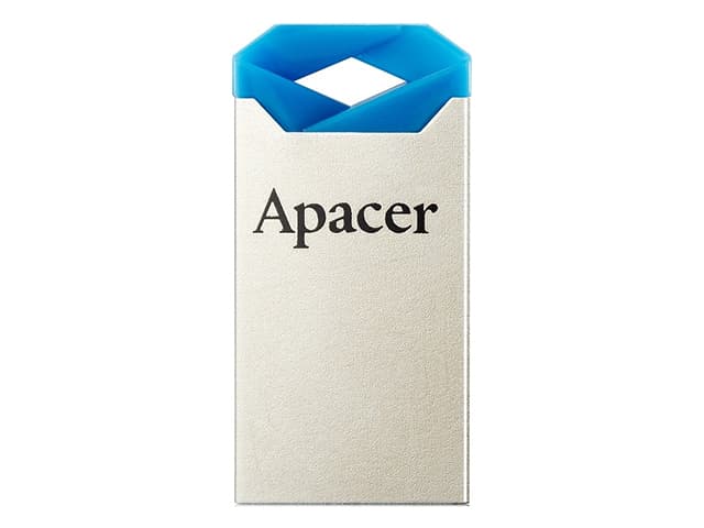 Флеш-пам`ять 32GB Apacer AH111 USB2.0 blue/crystal 8975