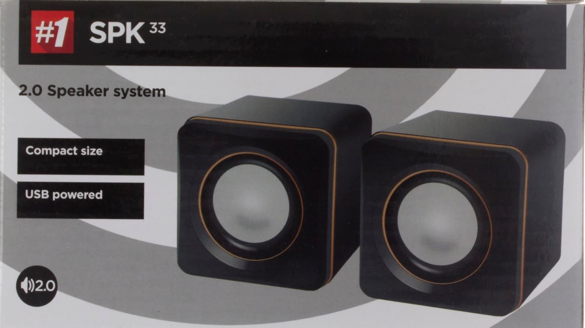 АС 2.0 Defender SPK-33 5W USB black №65633