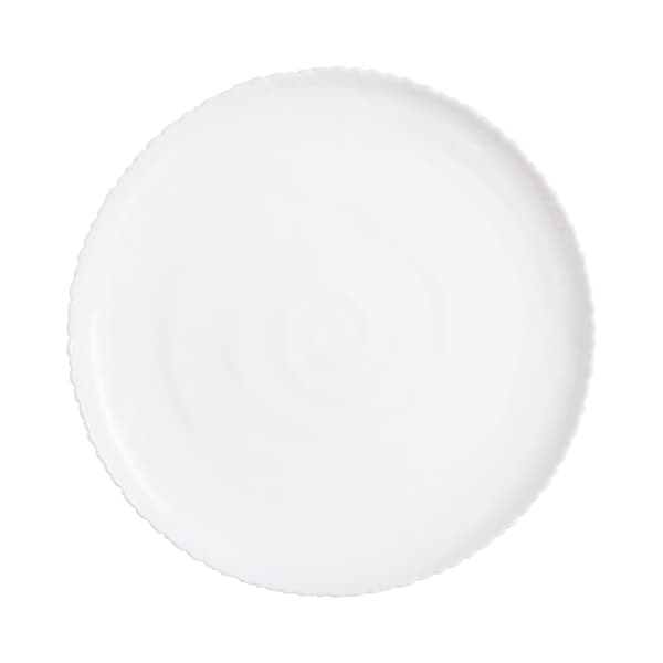 Тарілка обідня скло Luminarc. Ammonite White 26 см (6) (24) 97862/P8823