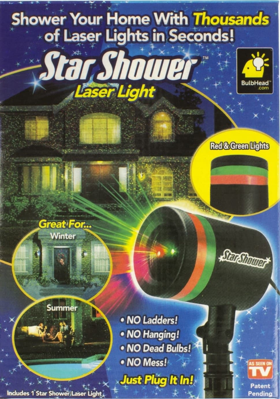 Проектор вуличний Star Shower Lazer Light 5976