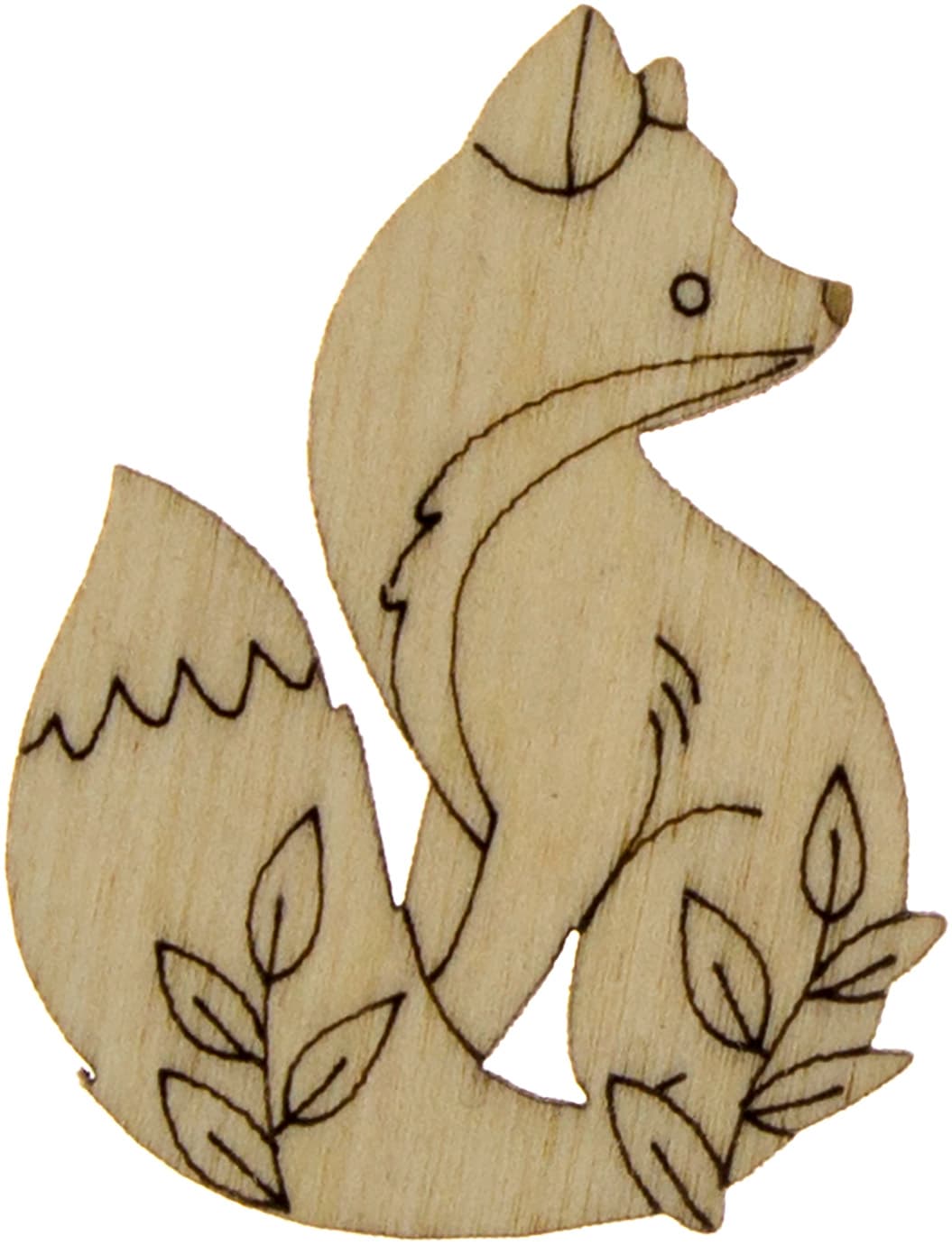 Лис 5х3,5 см фанера (5)