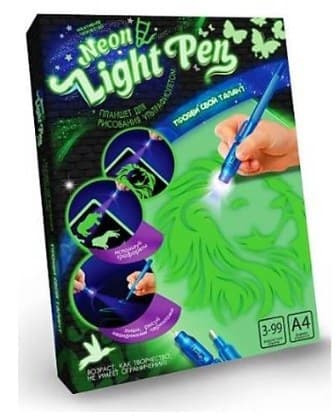 Набір креативної творчості Neon Light Pen українською DankoToys (10) NLP-01-01U,NLP-01,03U…
