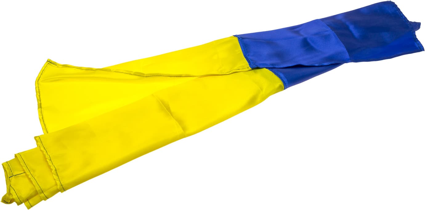 Флаг Украины 140х90 см атласный (1) №782012