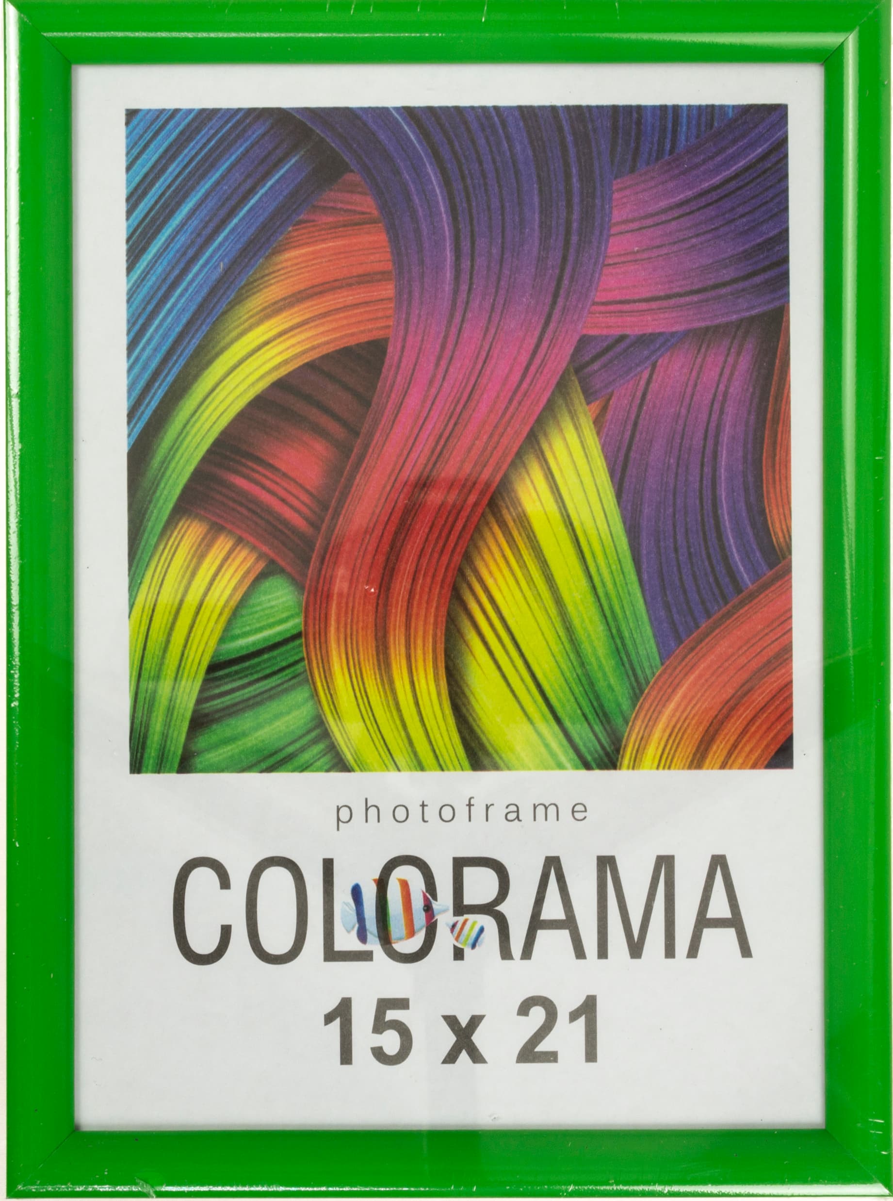 Фоторамка "LA-NEW Colorama" 15х21 45 green(24)