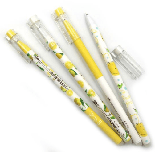 Ручка гелева J.Otten Lemon пиши-стирай синя (12) (144) (1728) №QX-1807-2  