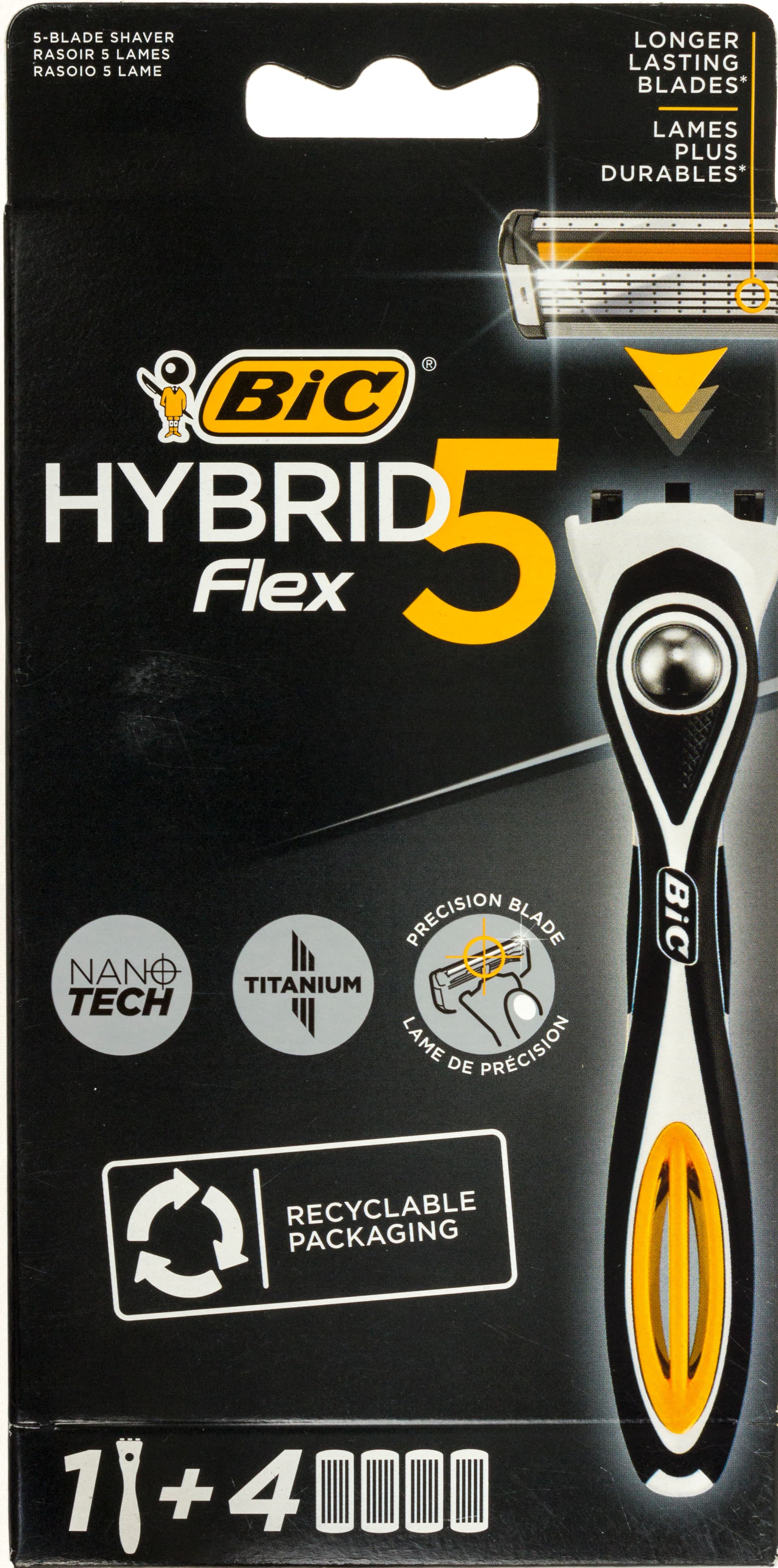 Картридж Biс Flex5 Гибрид 4 шт на блистере №4984
