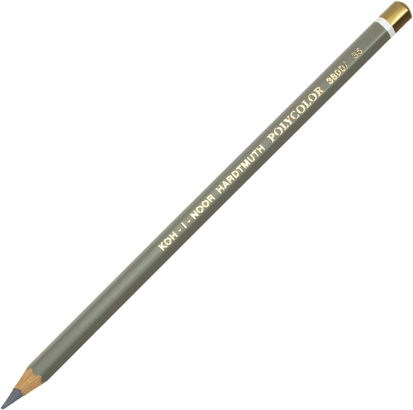 Олівець кольоровий Koh-i-noor Polycolor художній platine grey / платиновий сірий (12) 3800 / 35