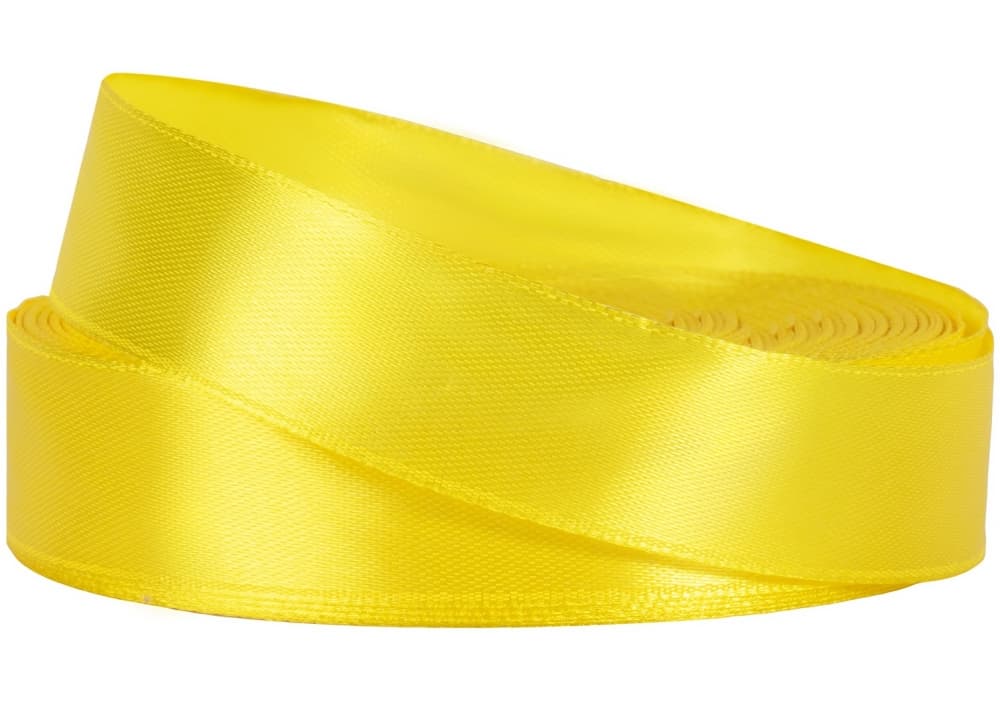 Стрічка атлас 1,8смх 22м жовта (8) MX62195-15