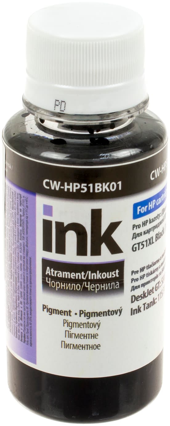 Чорнило CW HP Ink Tank 115/315/415 Pigm. 100 мл black HP51 BK