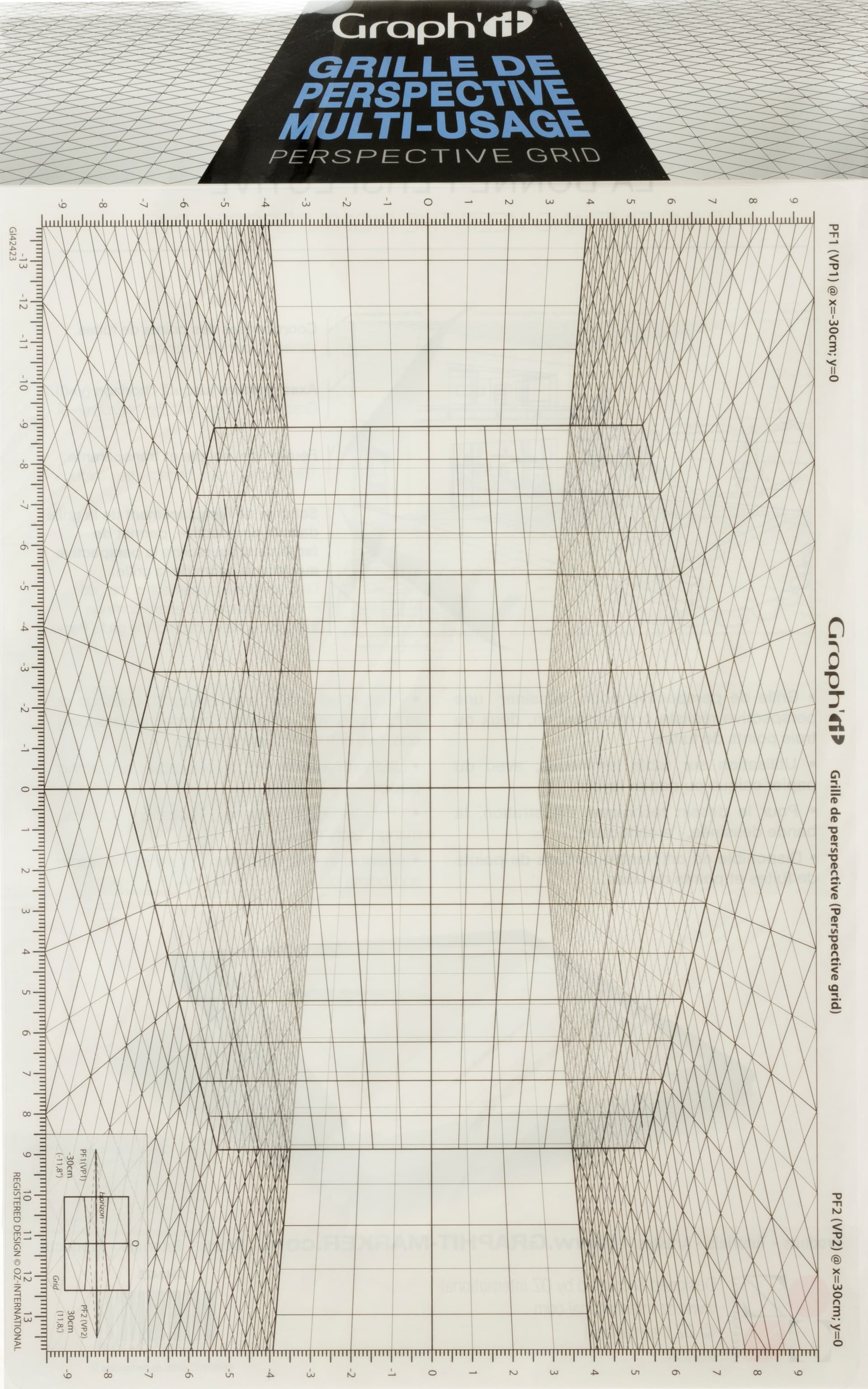 Сітка перспектива A4 Graph'it D для замальовок, 26*30,5 см №GI42423