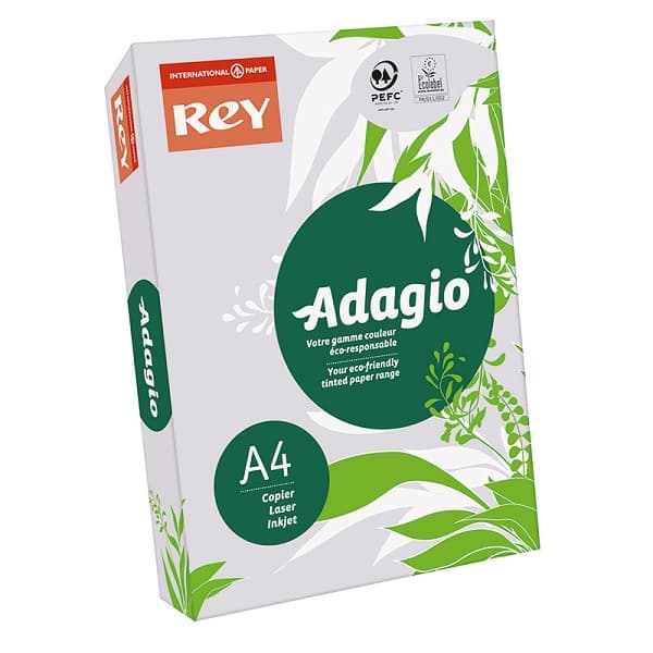 Бумага цветная А4 80 г/м2 интенсив Rey Adagio Lavender 61 фиолетовая (10)