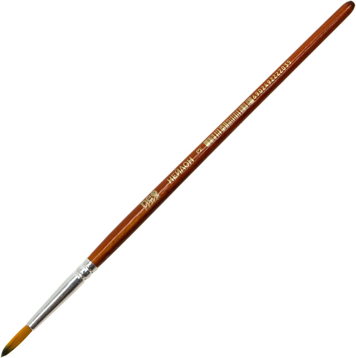 Кисточка художественная синтетика круглая 3 Neo Line CHNR-2203 (25) (250)