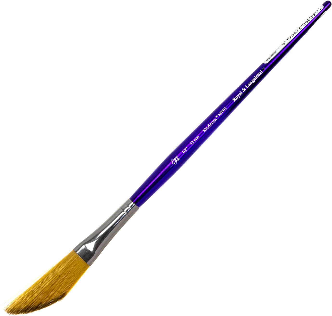 Пензлик Royal&Langnickel 1/2 синтетика/ретуш арт. M77G-1/2