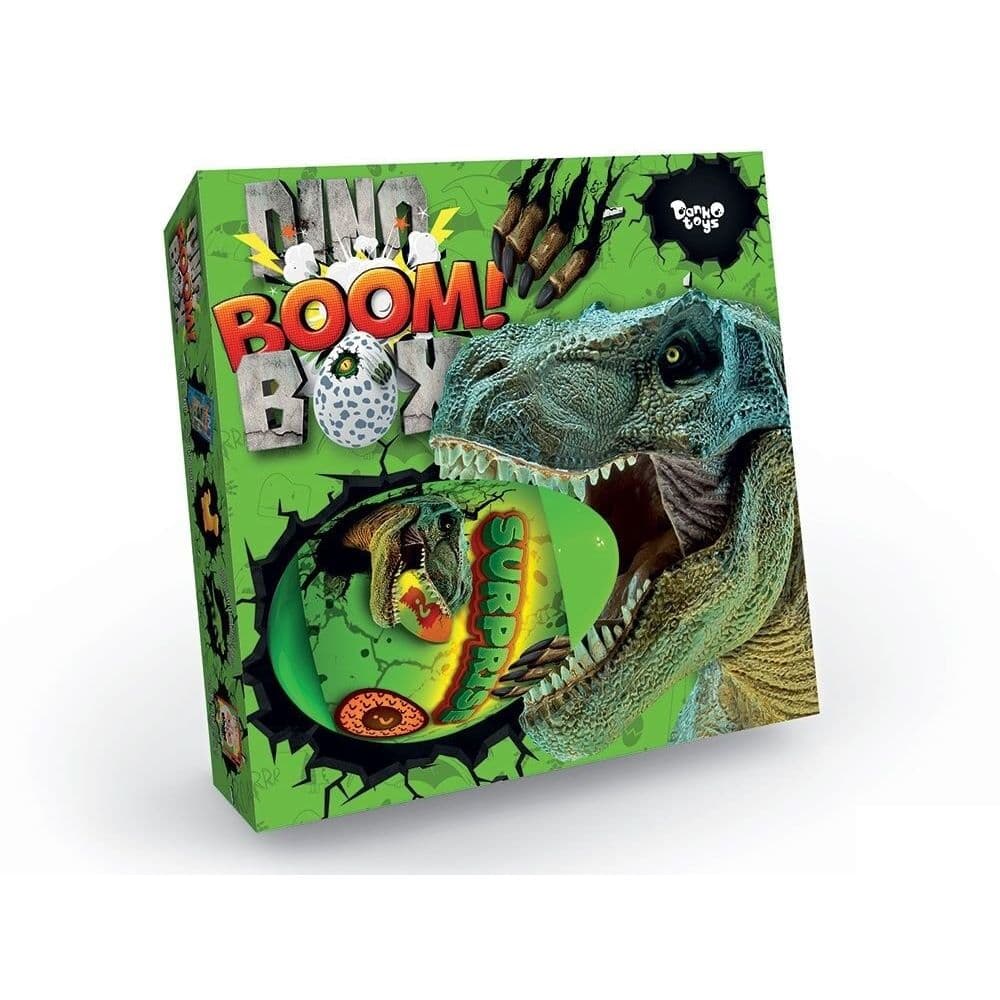 Набір креативної творчості Dino Boom Box українською DankoToys №DBB-01-01 U