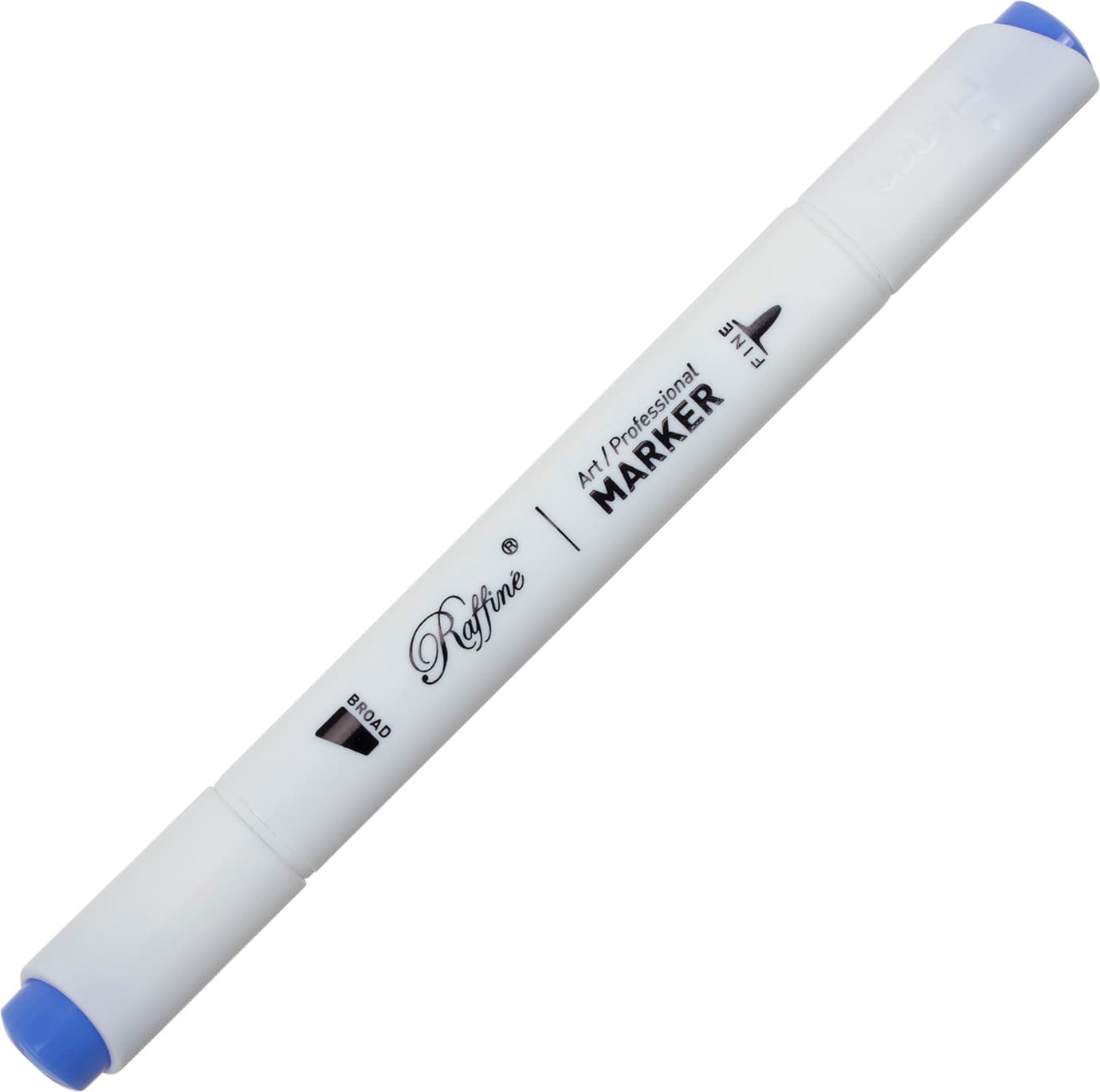 Маркер-скетч двусторонний Marco Brilliant blue 7800-6CB / B016
