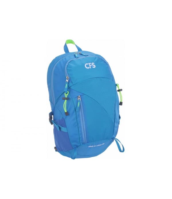 Рюкзак CoolForSchool 1 відділення, 4 кишені блакитний 19" №CF86123 