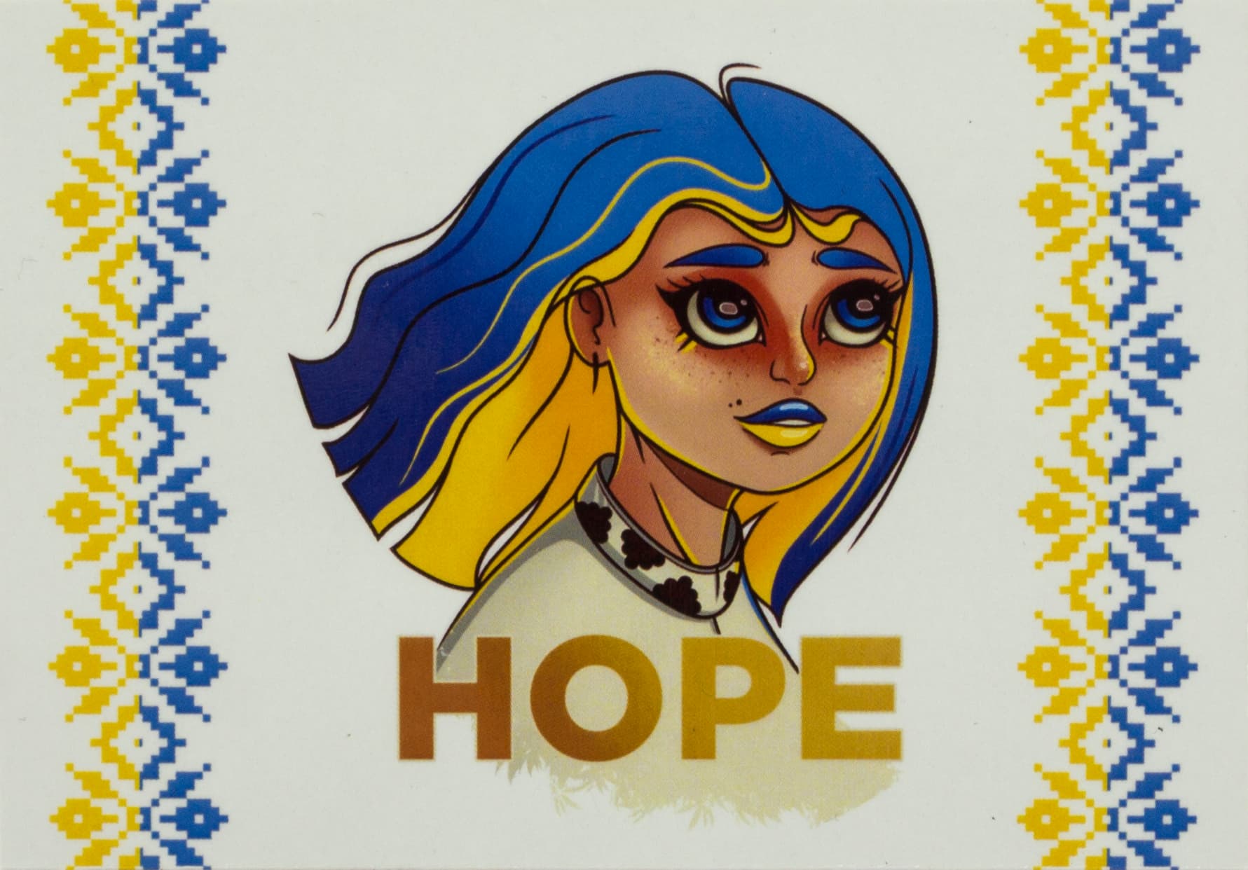 Магніт вініл HOPE 10х7см