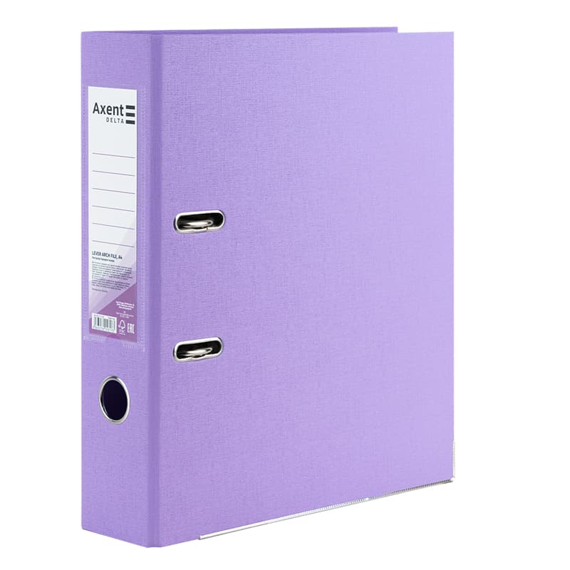 Папка-регистратор А4 "Axent" 7,5см №1712-36P Delta Pastelini двухст. PP (сирен)разоб(10)(50)