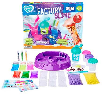 Набір для експериментів "Lovin" Slime Factory №80155(5)