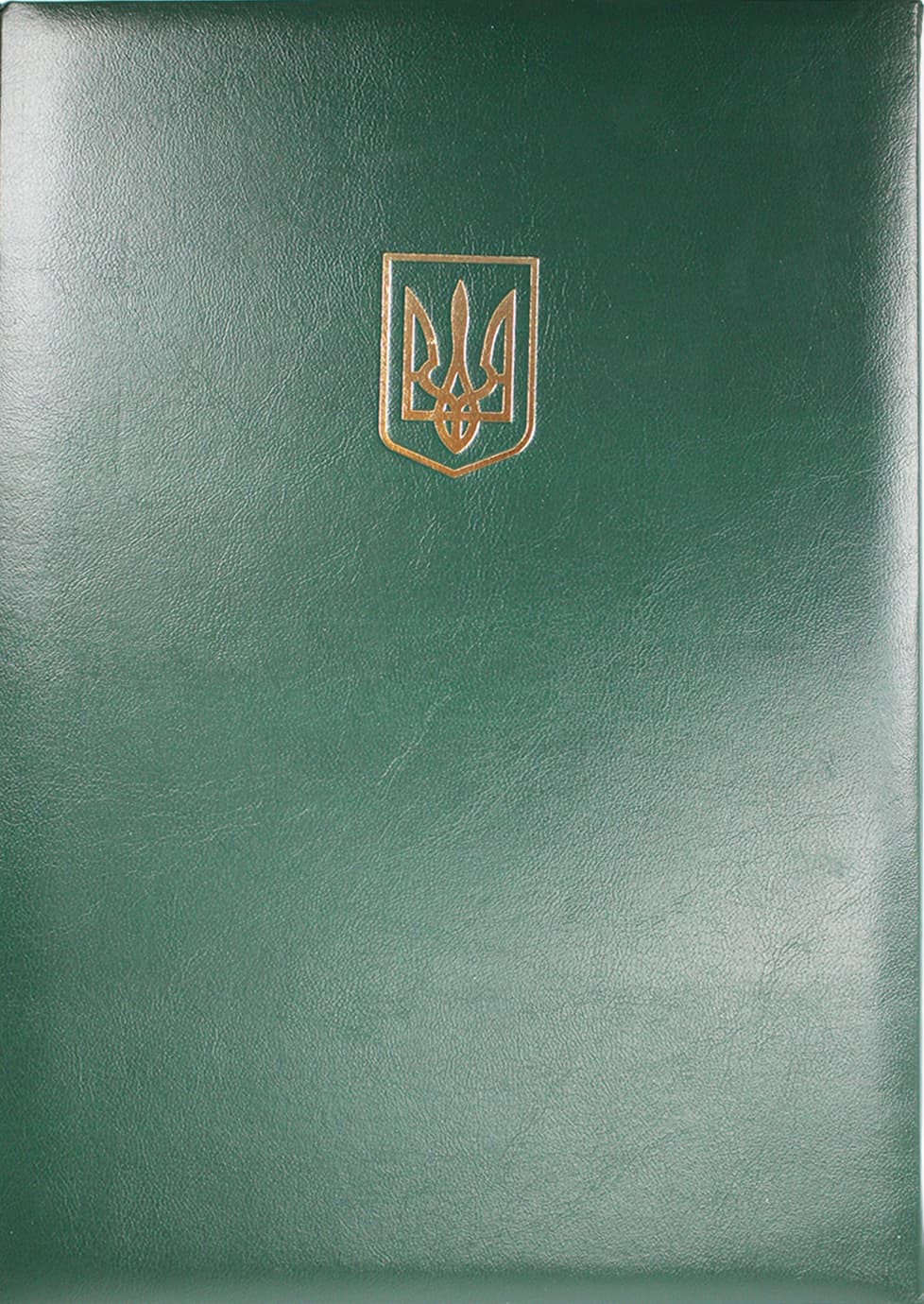 Папка А4 "Герб" с тисн. зелёная №СП0076/Винпап/