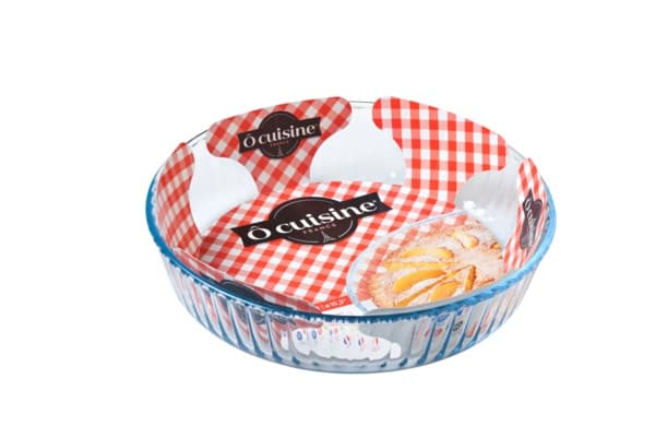 Форма для запікання "O Cuisine" 26см 2,1л скло кругла рефлена №818BC00/1646/62552(6)