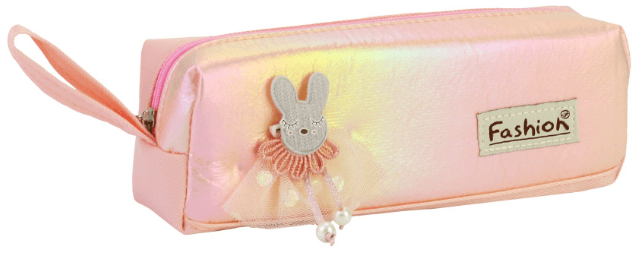 Пенал "CoolForScool" 1 от.,с аппликацией №CF6891-pink(36)