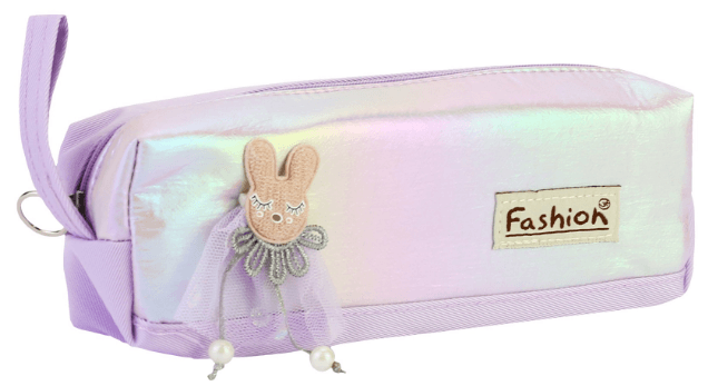 Пенал "CoolForScool" 1 от.,с аппликацией №CF6891-purple(36)