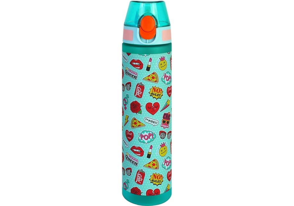 Пляшка для води тританова "CoolForSchool" 750мл Queen Teen блакитна №CF61314