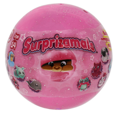 Мягкая игр.-сюрприз в шары "SURPRIZAMALS" №SU03255-5024/КиддиСвит/(24)