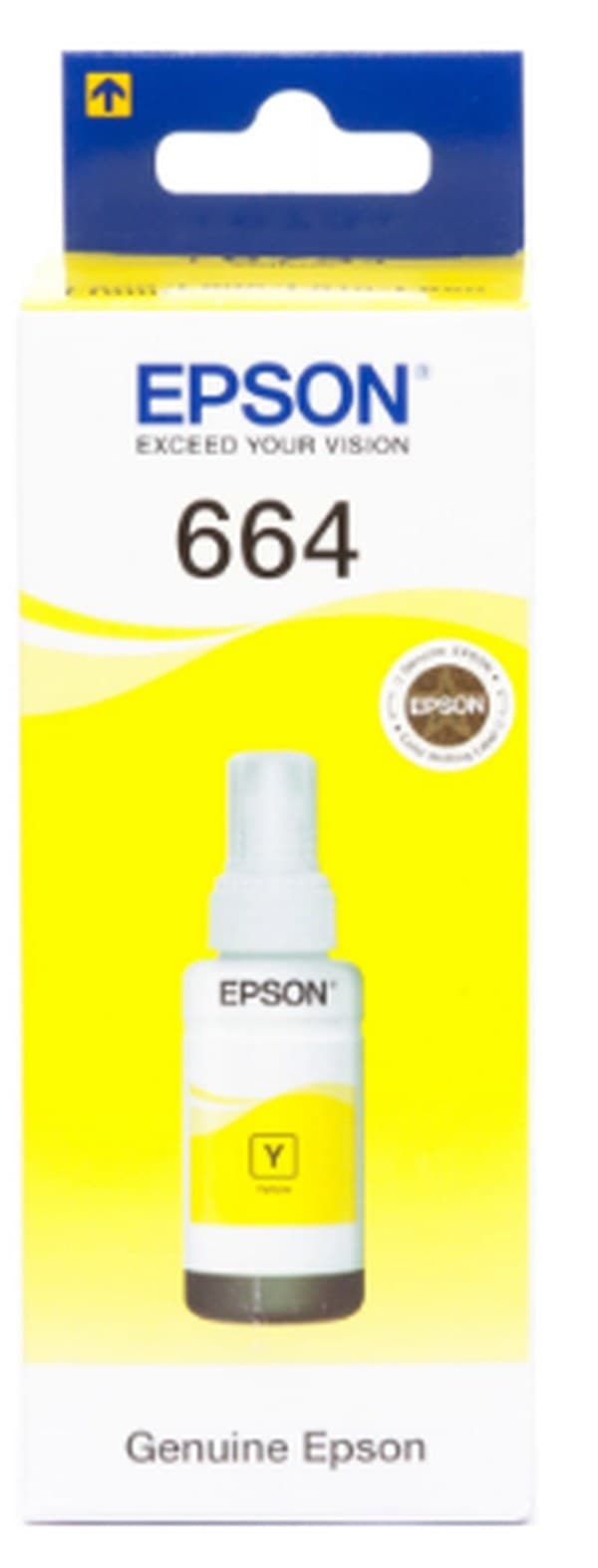 Чорнило Epson L100/L200 70мл yellow №664/C13T66444A