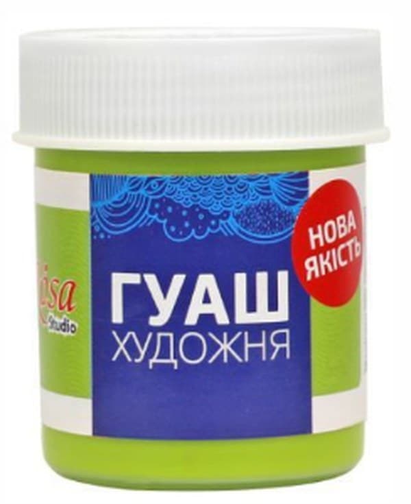 Гуашевая краска "Rosa Studio" жёлто-зелёная 40мл №323924(70)