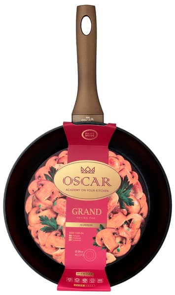 Сковорідка алюм. антиприг. покриття "Oscar Grand" 28см №OSR-1103-28/3178(6)