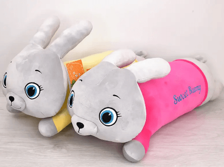 Мягкая игр. "Зайчик Sweet" 29x72х35 №00276-89